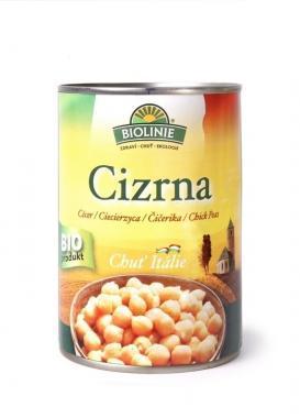 Cizrna sterilovaná BIOLINIE 400g