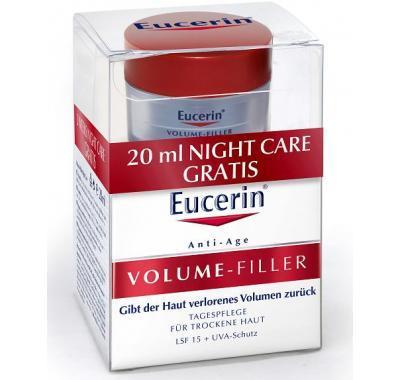 EUCERIN VOLUME–FILLER Remodelační denní krém 50 ml   noční krém 20 ml – normální a smíšená pleť : Výprodej