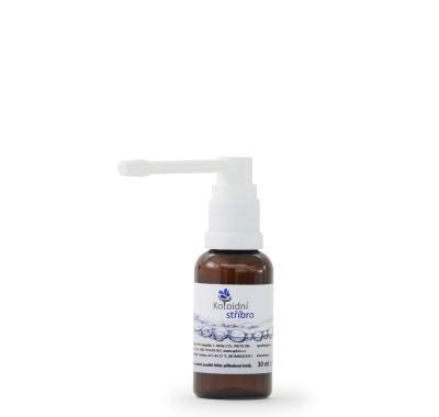 Koloidní stříbro sprej 30 ml 10 ppm -ušní aplikátor