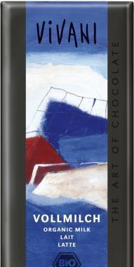 Mléčná čokoláda VIVANI 100g-BIO