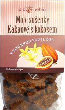 Moje sušenky kakaové s kokosem 130g- BIO