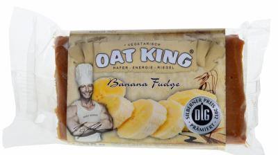 Oat King energy tyčinka - banánová poleva 95g