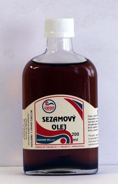 Olej z praženého sezamu 200ml