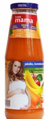 Ovocná šťáva z jablek a sušených švestek 0,7l