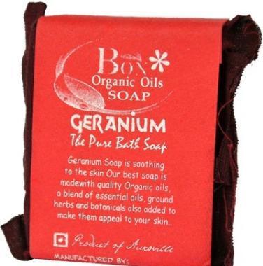 Přírodní mýdlo Geranium Kakost 50g